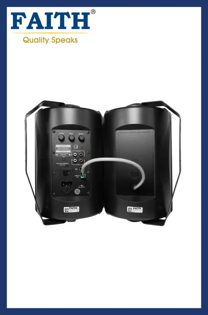 FAITH FA-220AB Active Wall Mount Speaker Pair