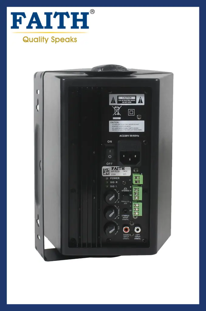 FAITH FA-WP-620A Active Wall Speaker Pair