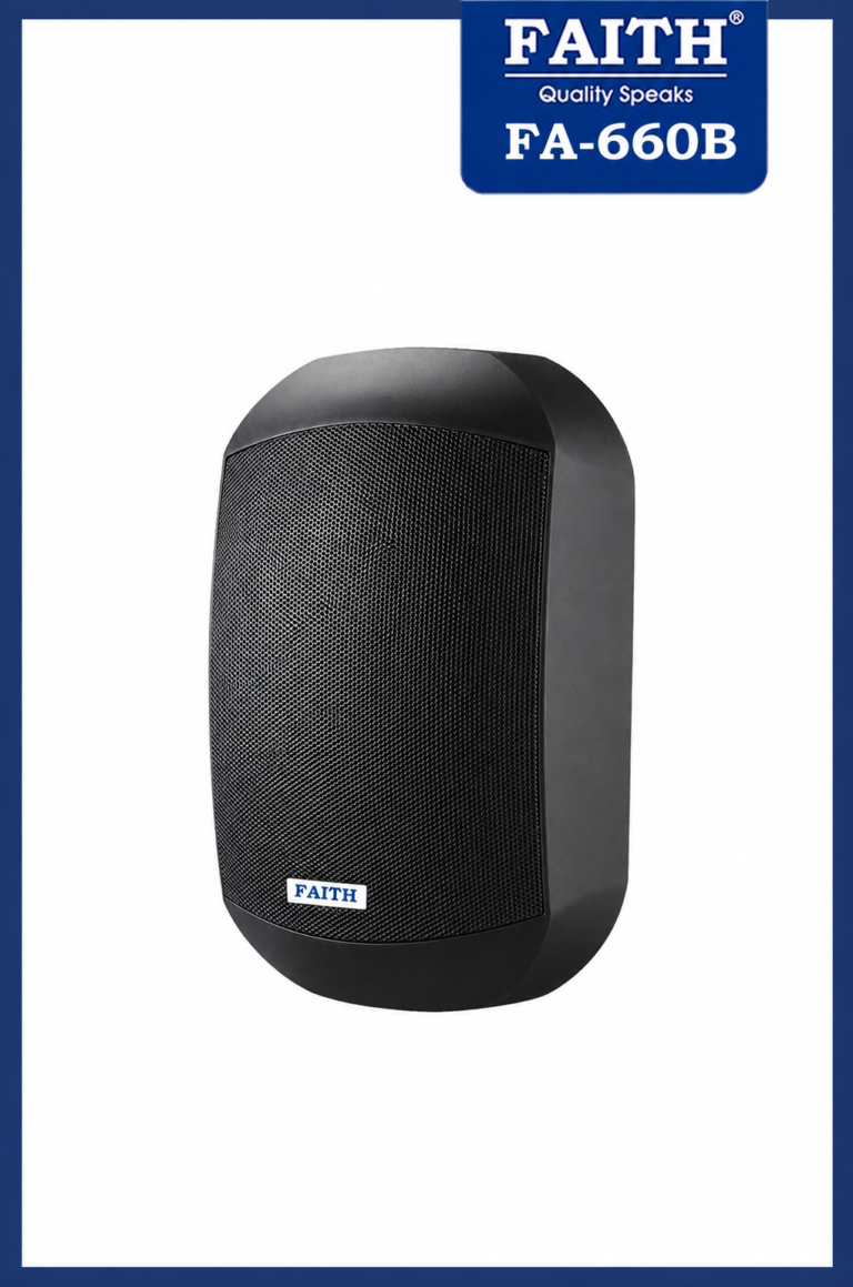 FAITH WTP-660B / FA-660B Outdoor/Indoor Wall Mount Speakers IP66