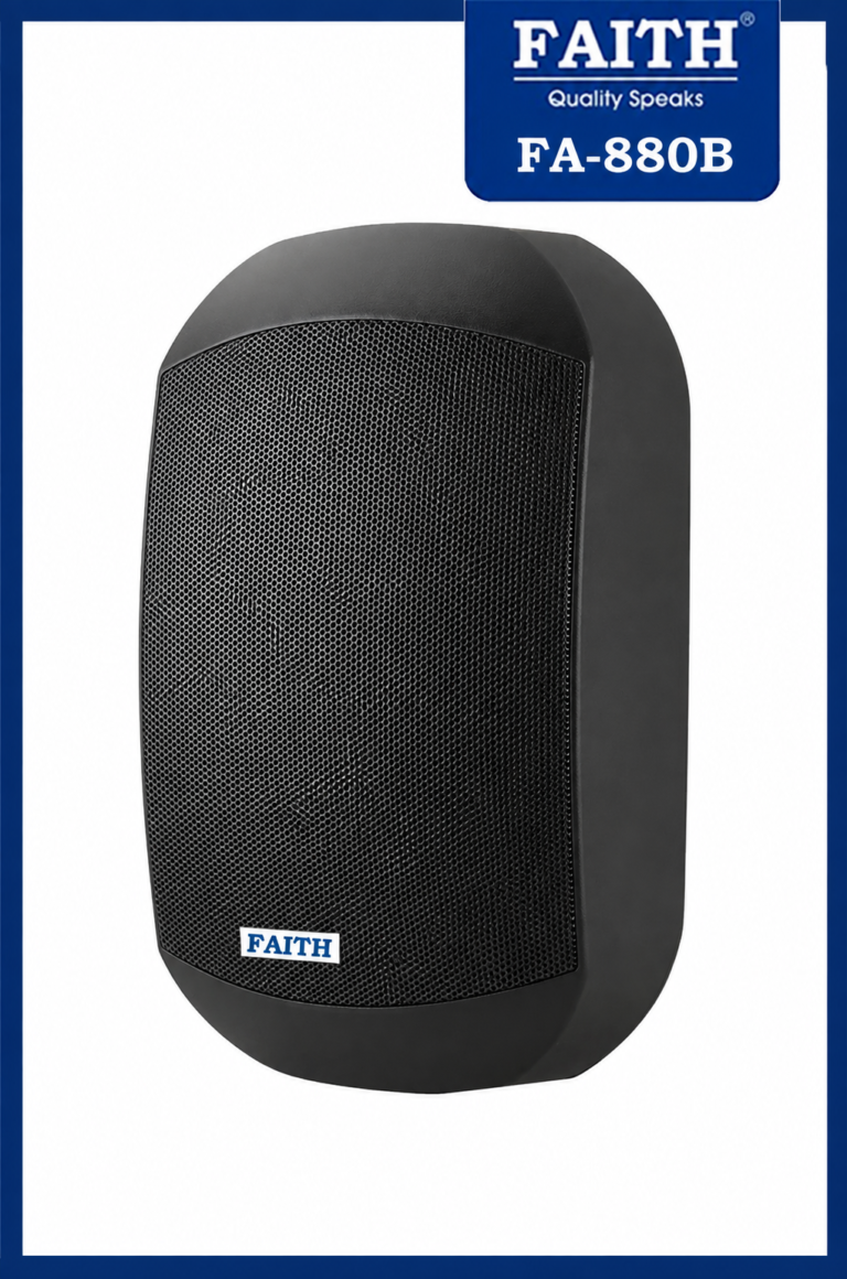 FAITH WTP-880B / FA-880B Outdoor/Indoor Wall Mount Speakers IP66