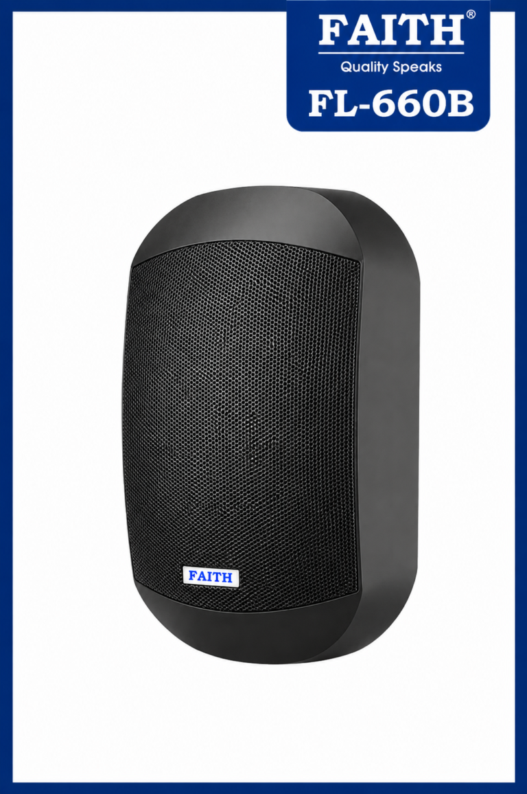FAITH WTP-660B / FL-660B Outdoor/Indoor Wall Mount Speakers IP66