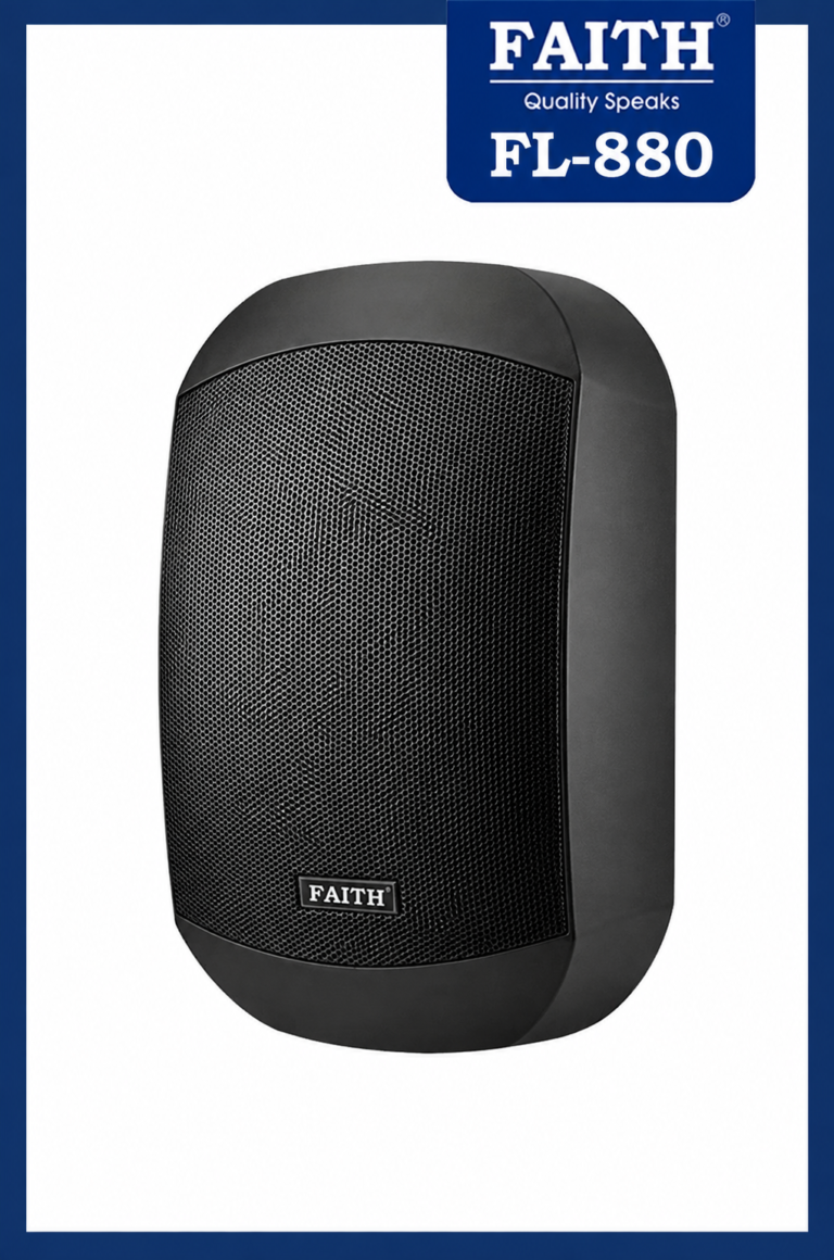 FAITH WTP-880B / FL-880B Outdoor/Indoor Wall Mount Speakers IP66