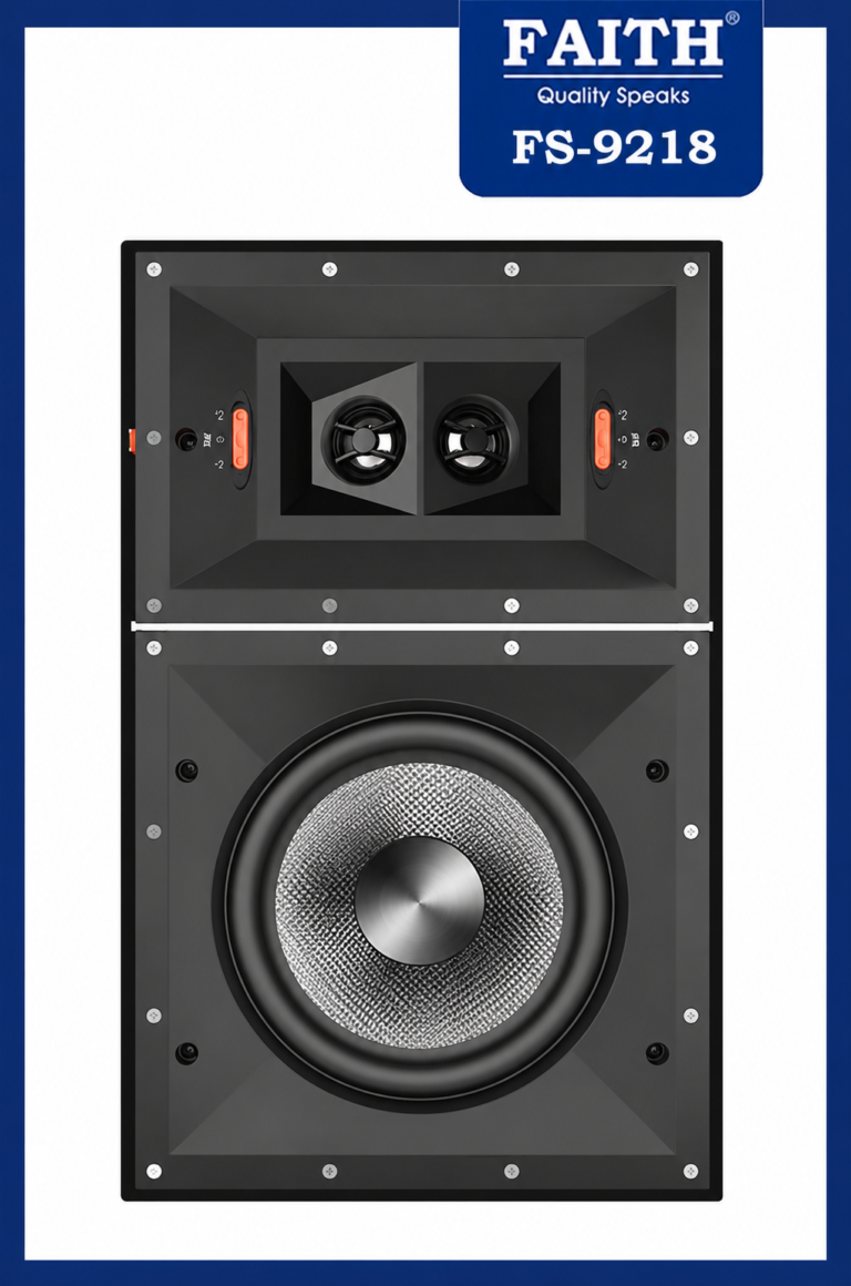 FS-9218 FAITH Carbon Fiber Inwall Surround Speakers