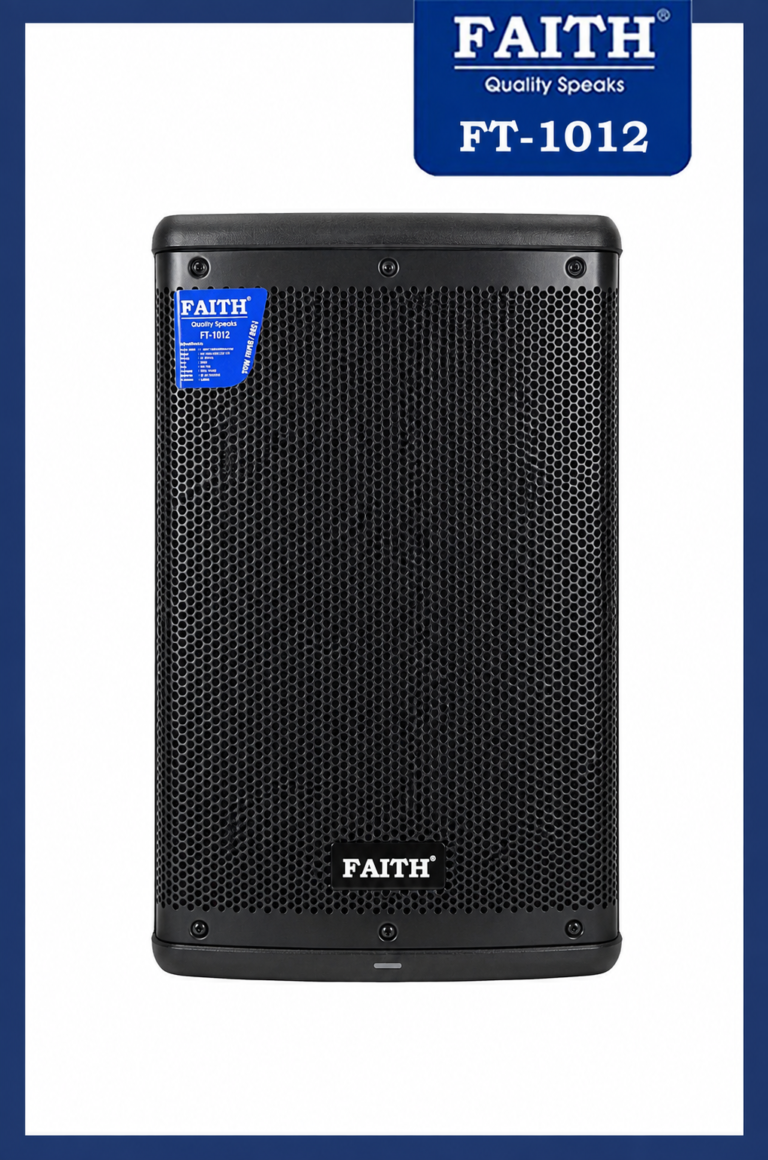 FAITH 12″ INCH 1500 WATTS ACTIVE SPEAKER FT-1012