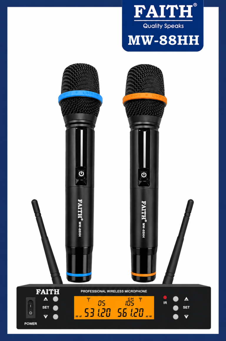 FAITH WIRELESS MICROPHONE MW-88HH