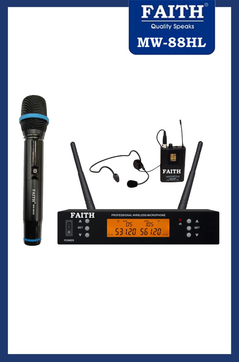FAITH WIRELESS MICROPHONE MW-88HL