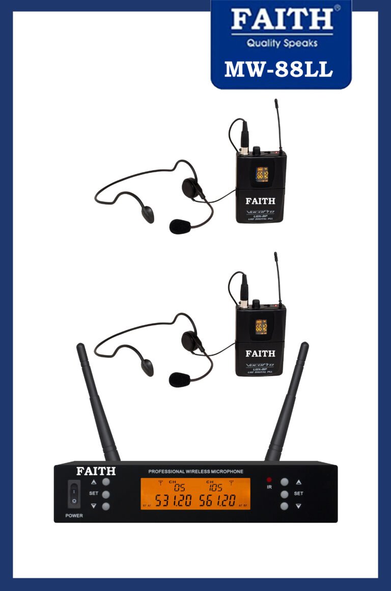 FAITH WIRELESS MICROPHONE MW-88LL