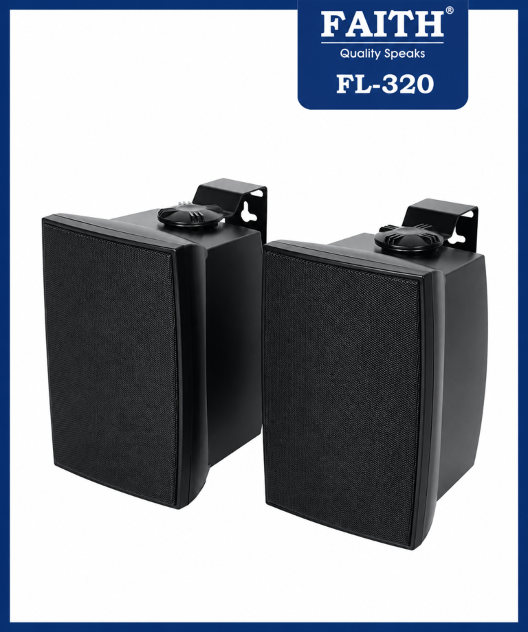 FAITH 30 WATTS 4″ INCH WALL SPEAKER FL-320 OUTDOOR / INDOOR IP66